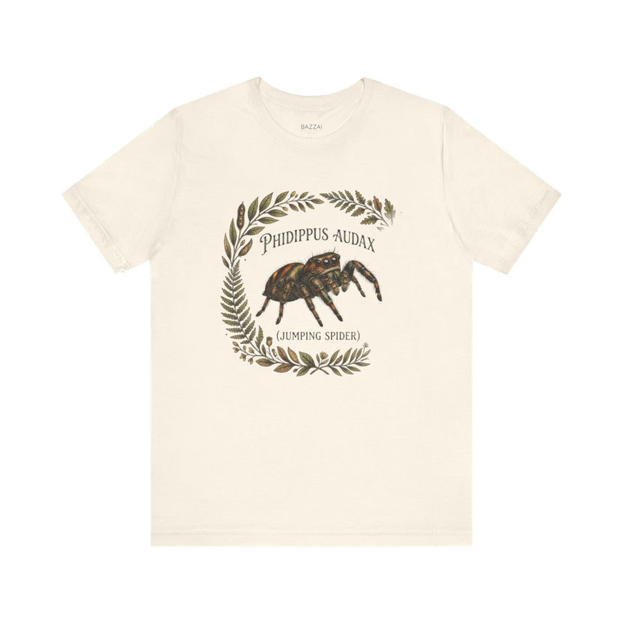 Spider Art T-Shirt — Enormous Eyes, Small Spider