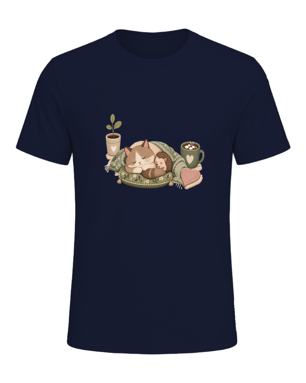 I SUPPORT NAPS AND SMALL ANIMALS — Navy