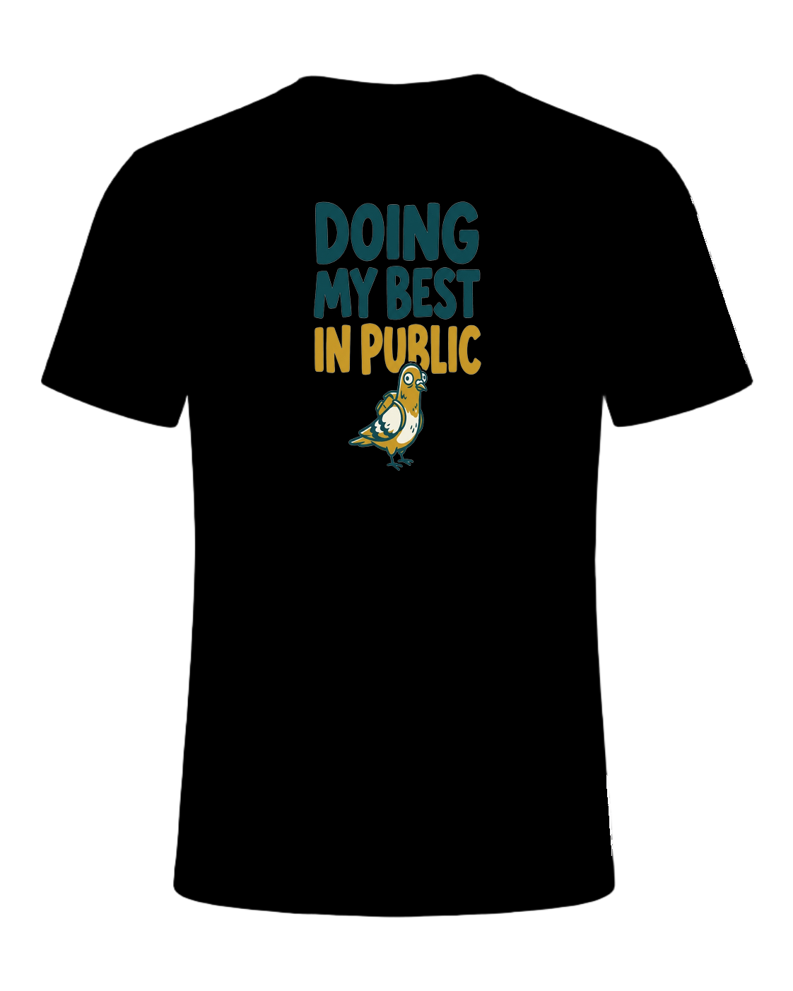 DOING MY BEST IN PUBLIC — Black