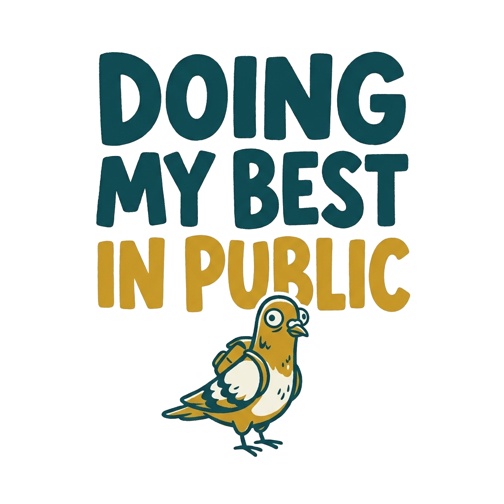 DOING MY BEST IN PUBLIC