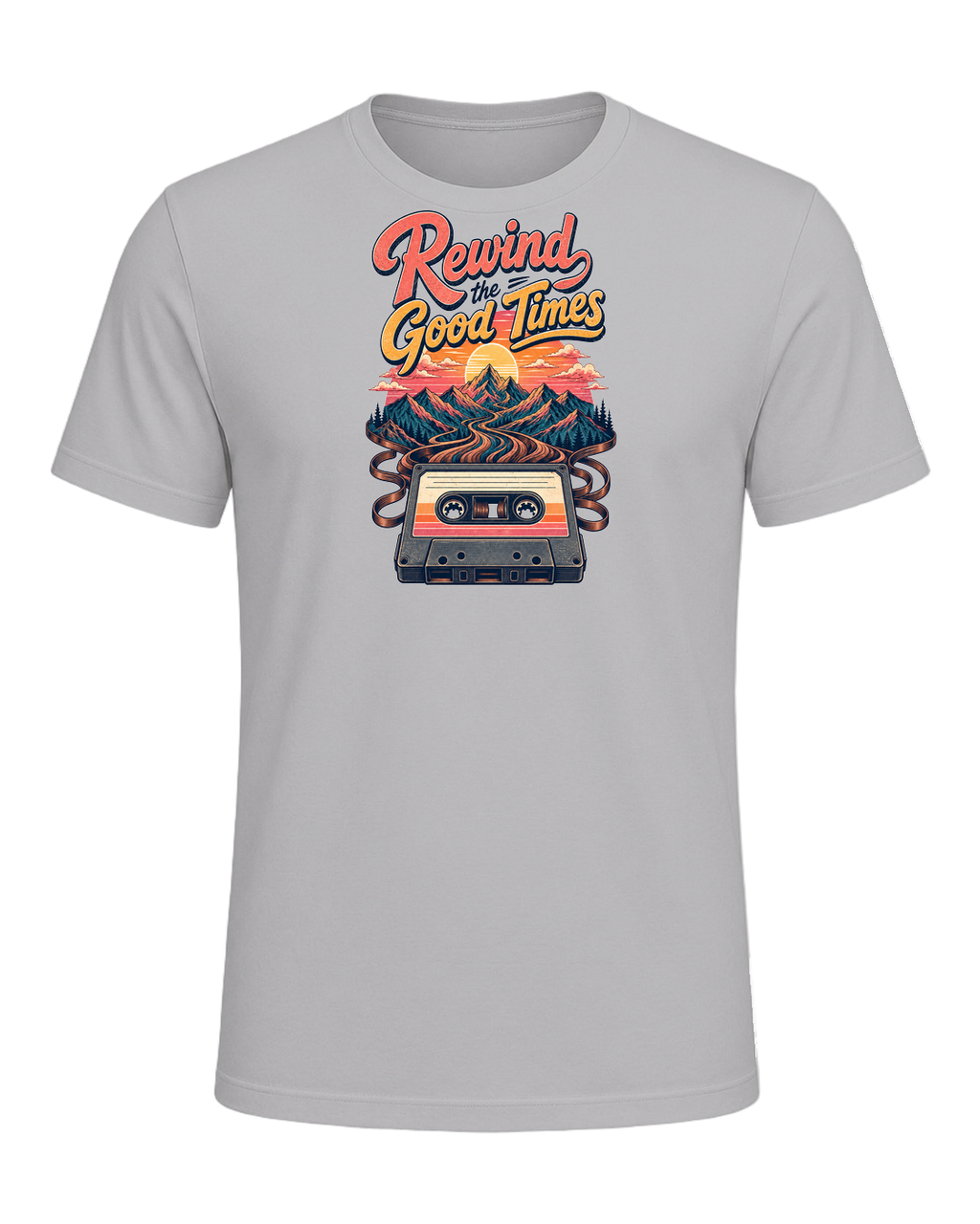 Cassette Tape Nostalgia — Athletic Heather