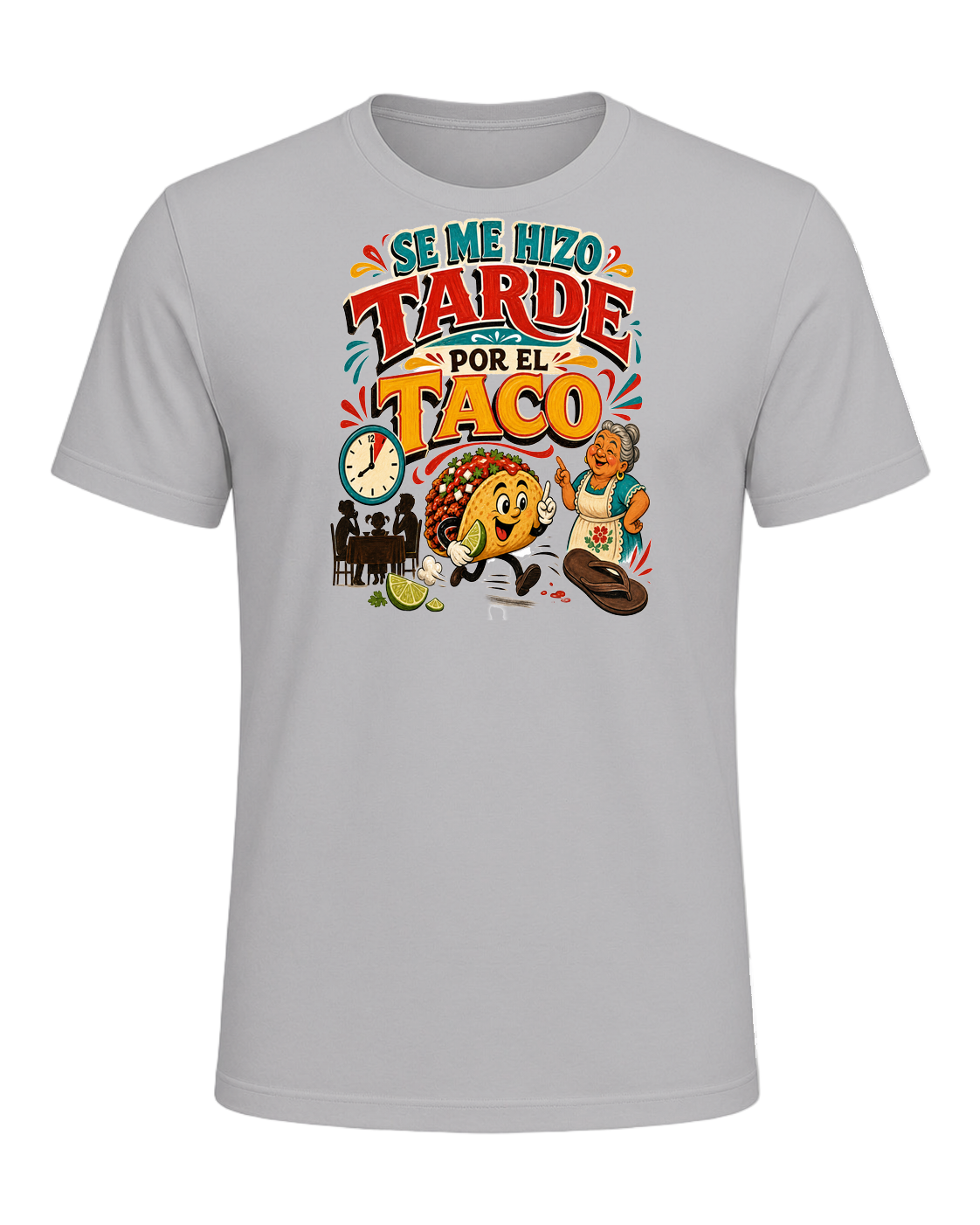 SE ME HIZO TARDE POR EL TACO — Athletic Heather
