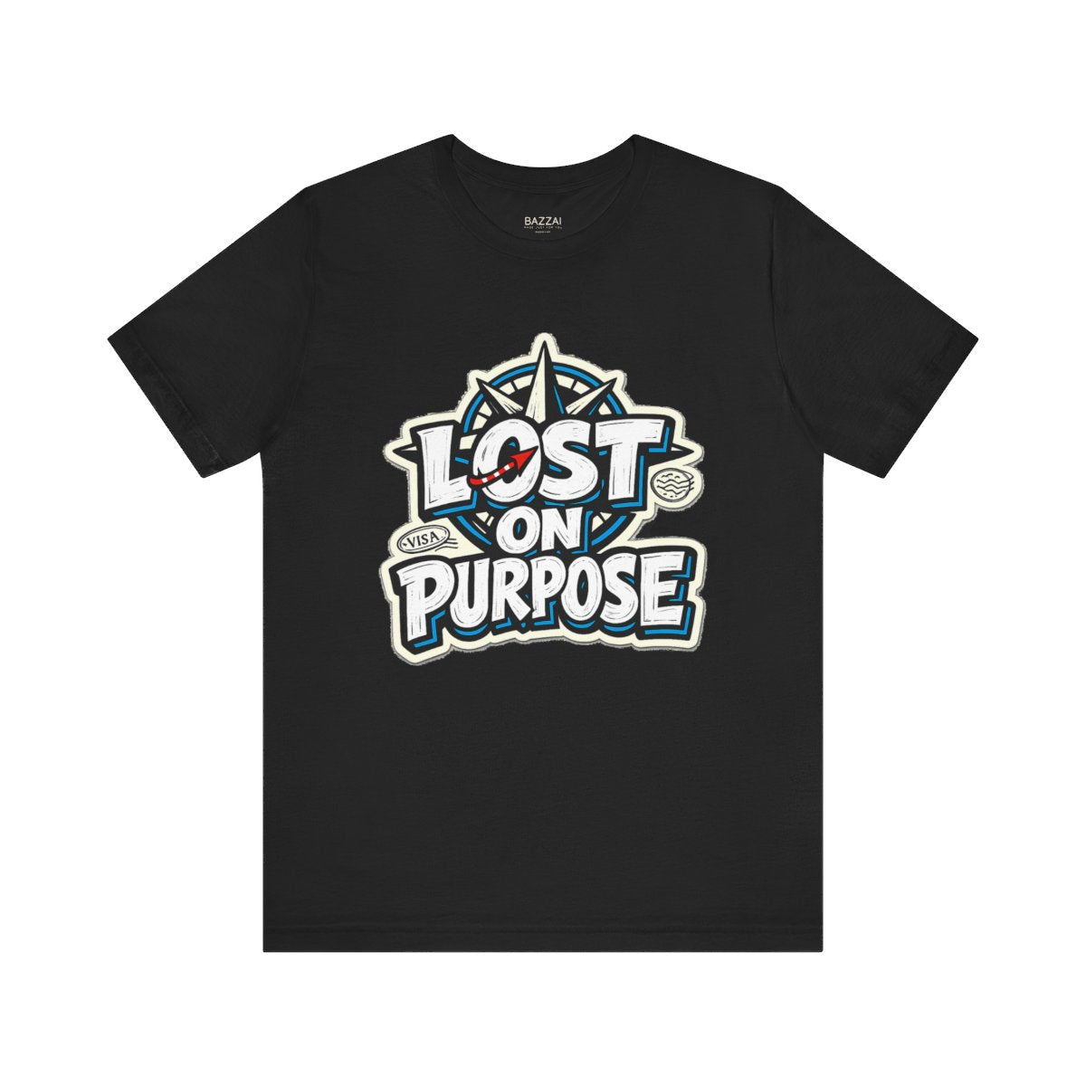 Funny Travel T-Shirt — Detours Welcome — travel wanderer t-shirt design by Reggie