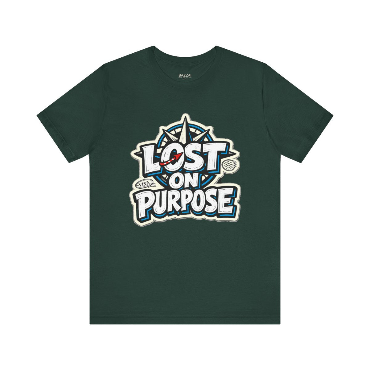 Funny Travel T-Shirt — Detours Welcome — travel wanderer t-shirt design by Reggie