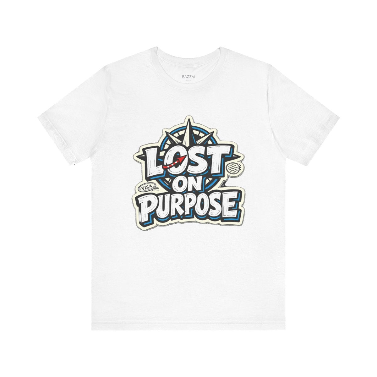 Funny Travel T-Shirt — Detours Welcome — travel wanderer t-shirt design by Reggie