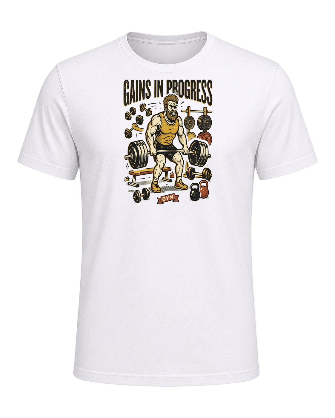 GAINS IN PROGRESS — White
