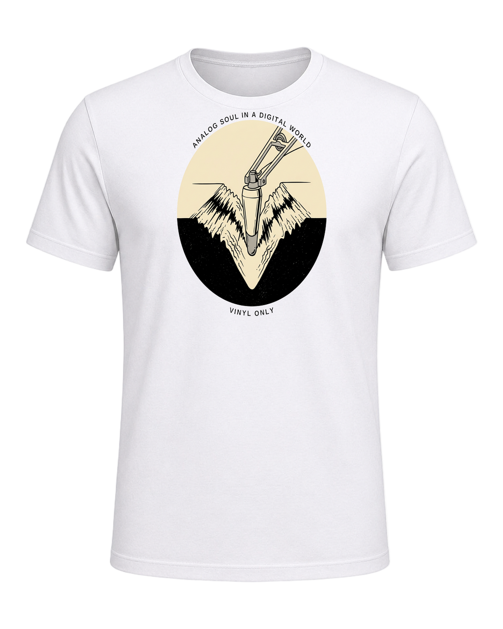 Vinyl Record Collector — White