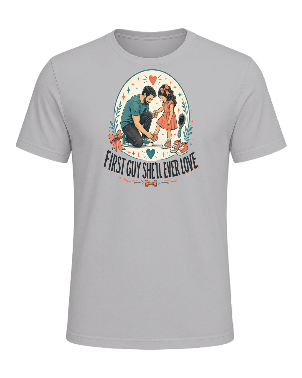 FIRST GUY SHE'LL EVER LOVE — Athletic Heather