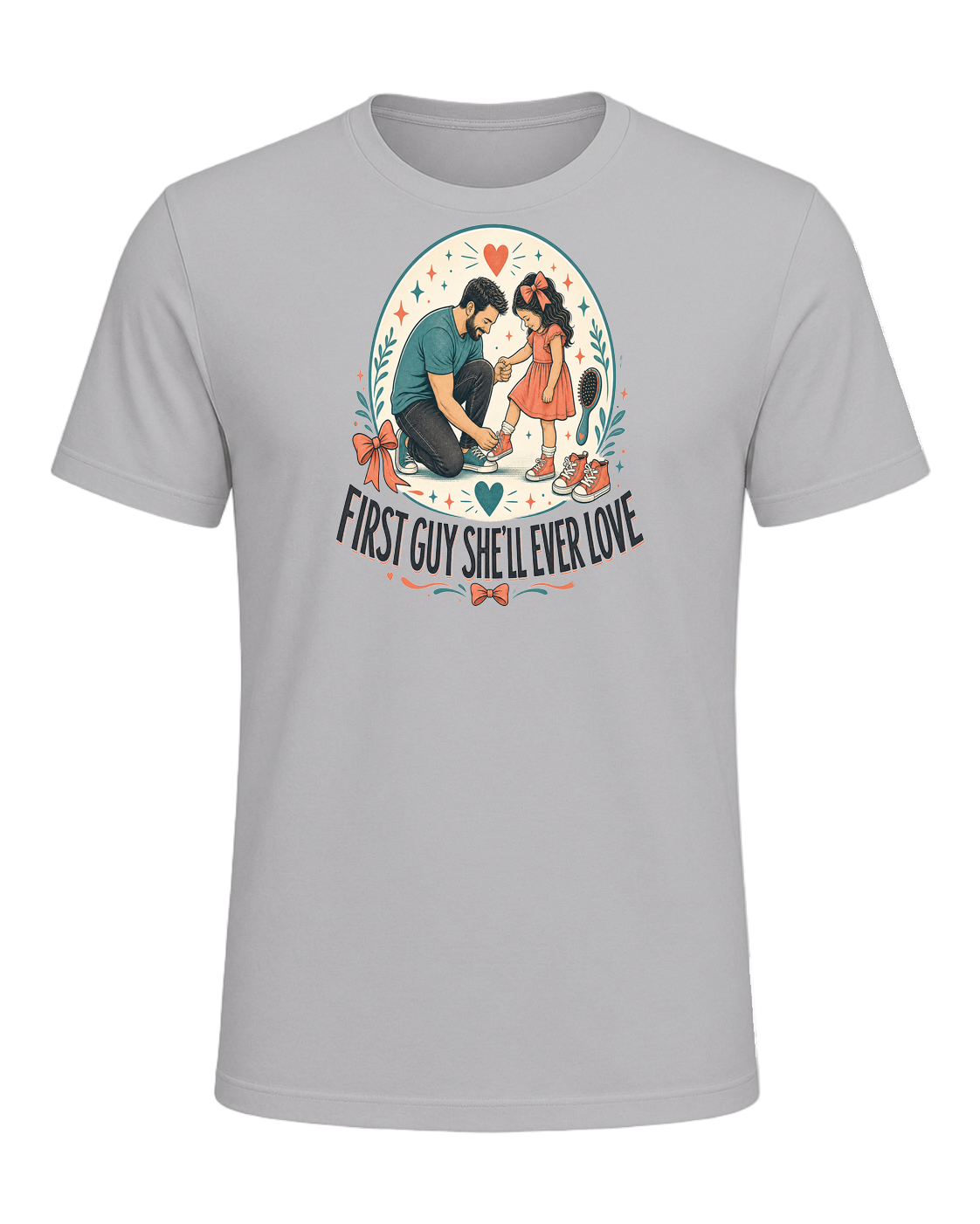 FIRST GUY SHE'LL EVER LOVE — Athletic Heather