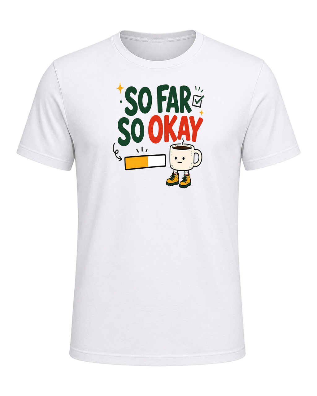 SO FAR SO OKAY — White