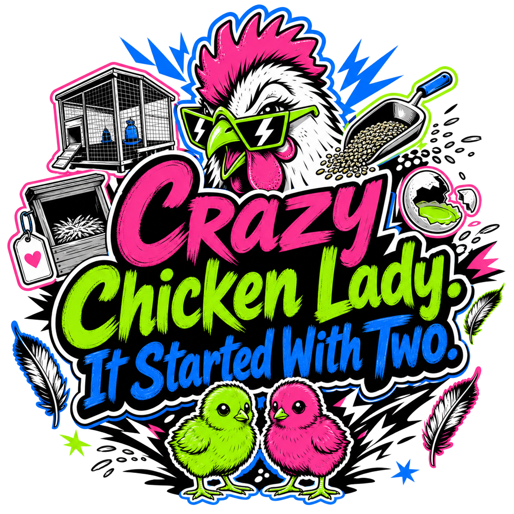 Crazy Chicken Lady. It Started With Two.