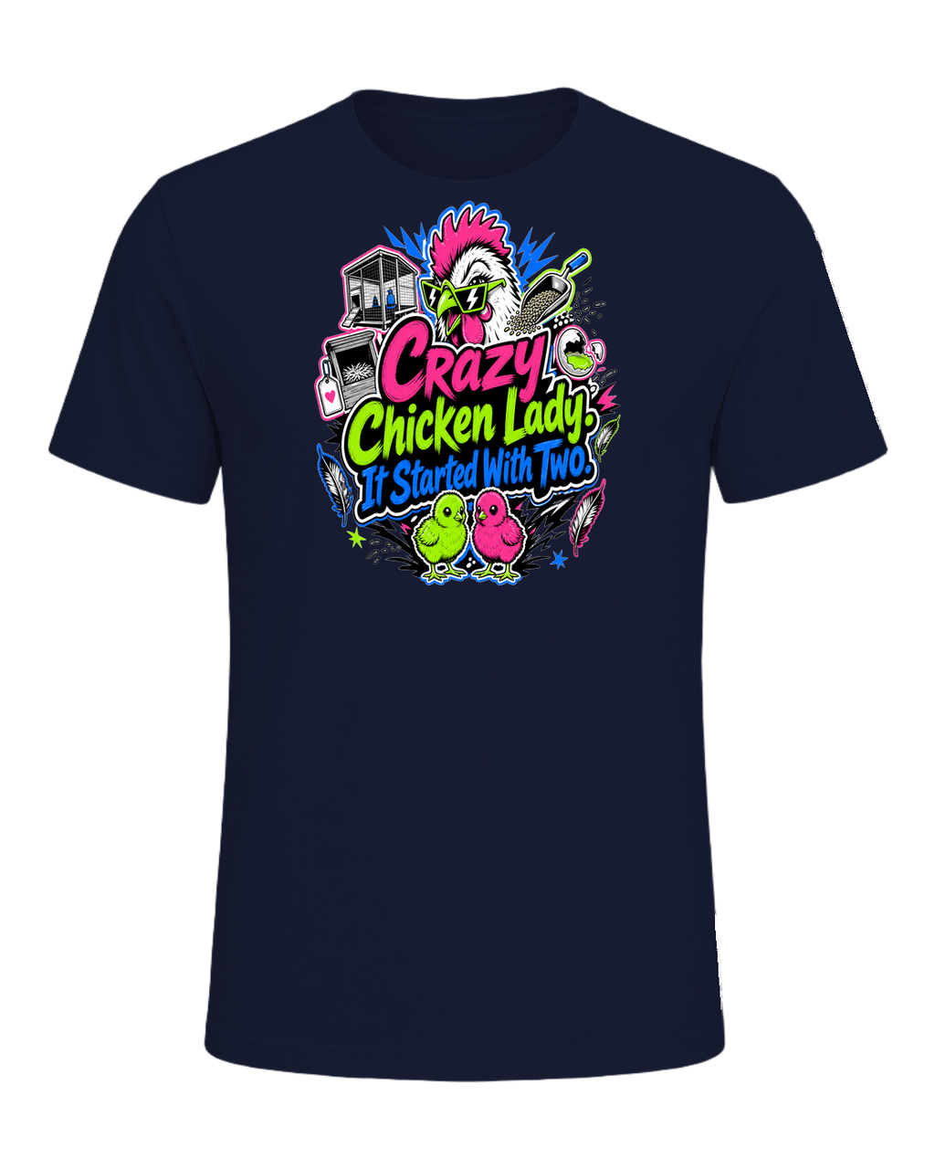Crazy Chicken Lady. It Started With Two. — Navy