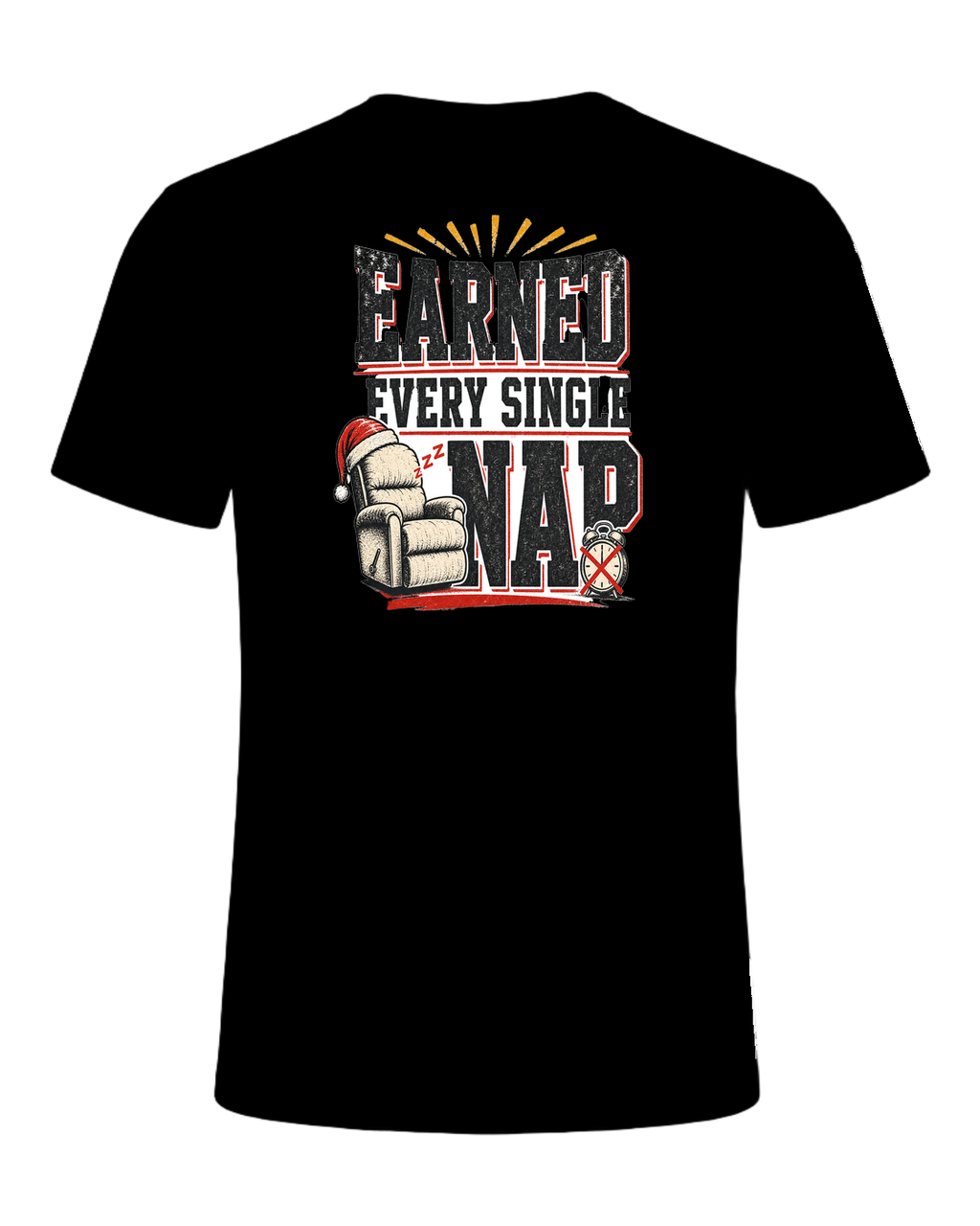 Earned every single nap — Black