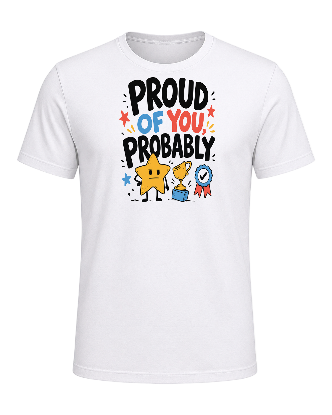 PROUD OF YOU, PROBABLY — White