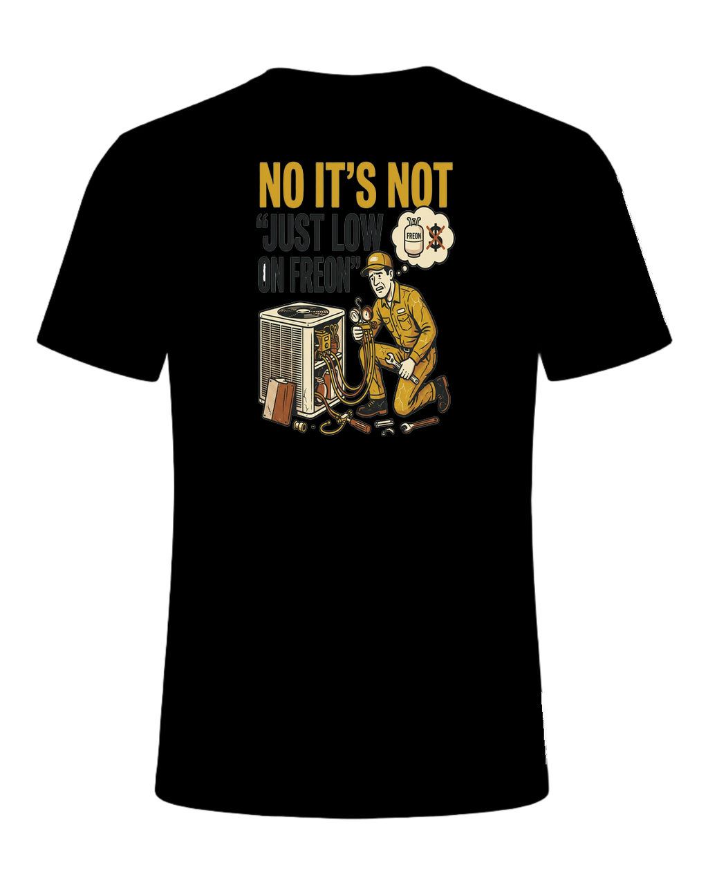 No it's not 'just low on freon' — Black