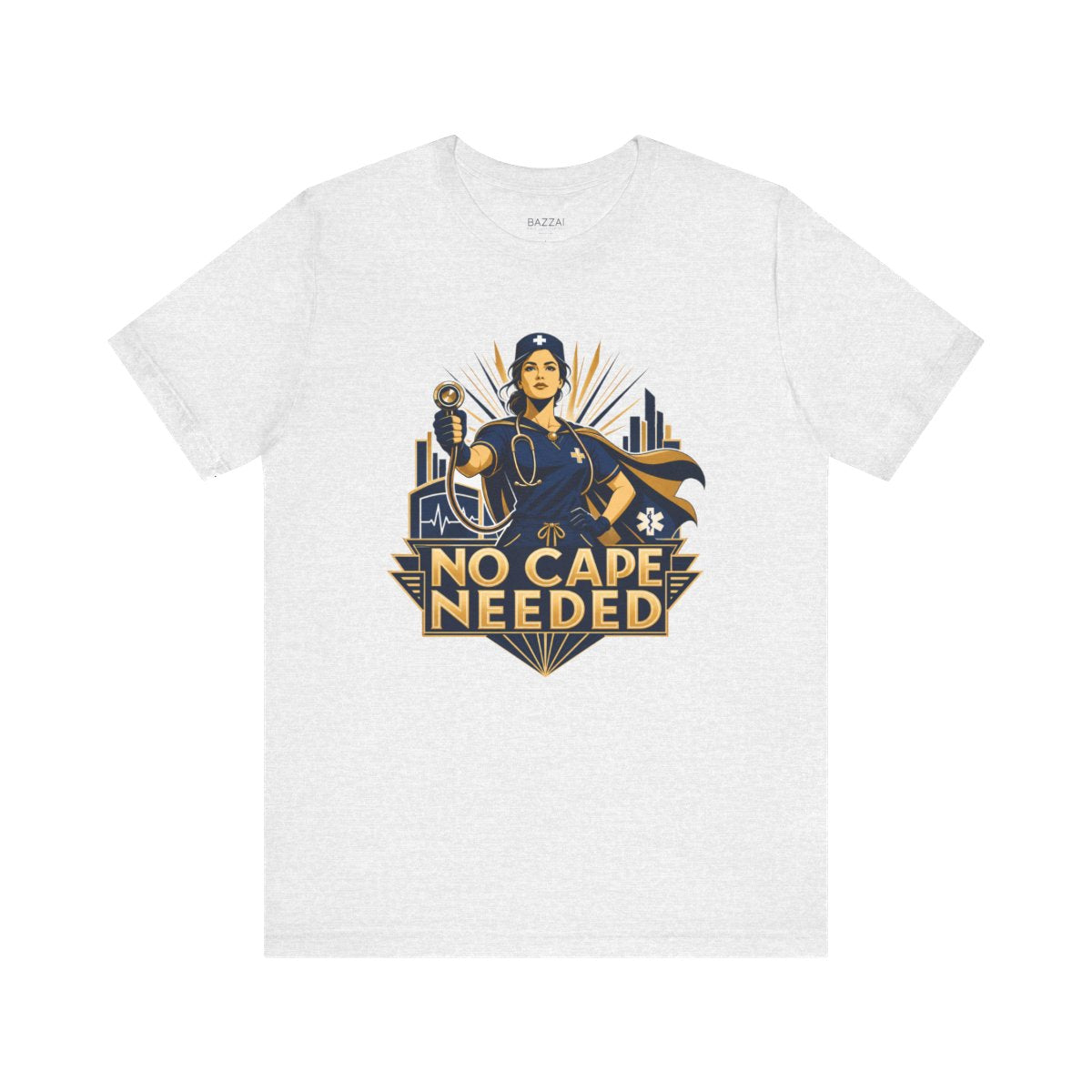 Emergency Room Nurse T-Shirt — ER Nurse Superhero — t-shirt design