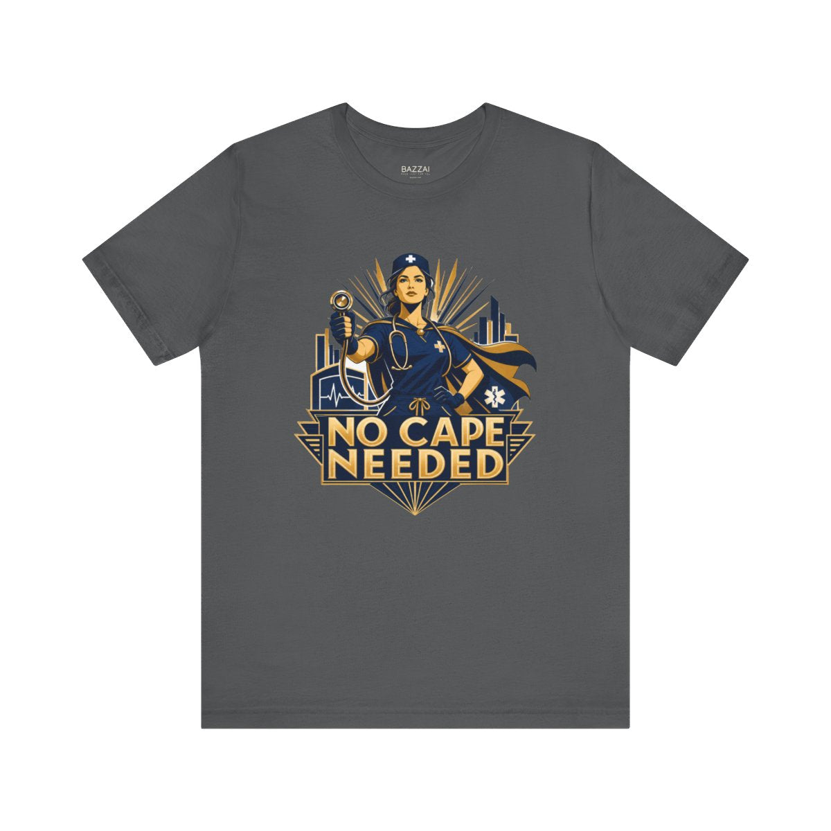 Emergency Room Nurse T-Shirt — ER Nurse Superhero — t-shirt design