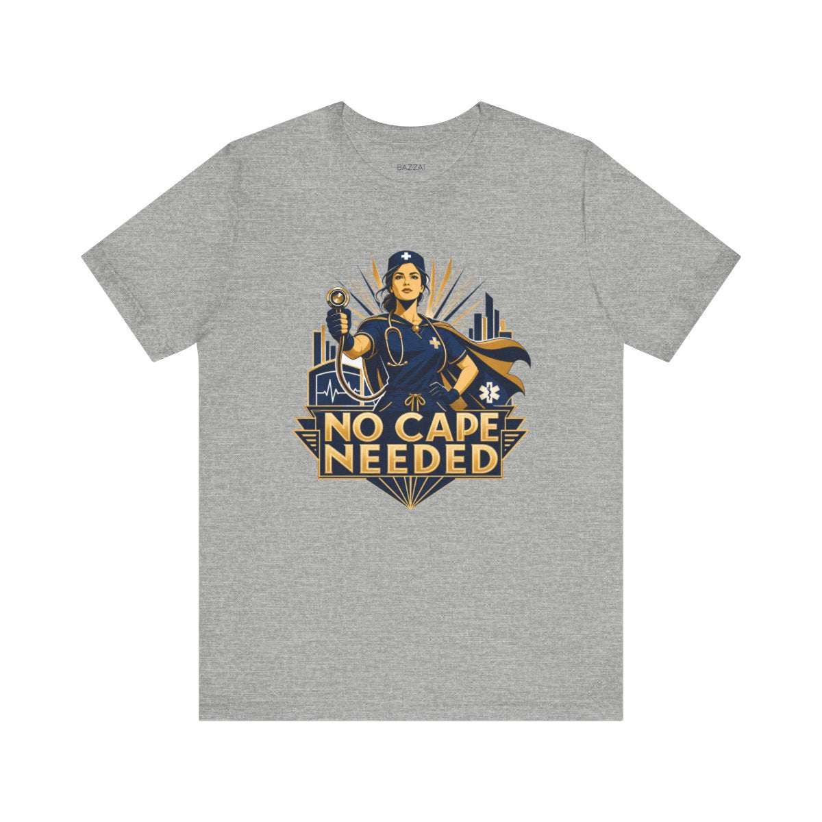 Emergency Room Nurse T-Shirt — ER Nurse Superhero — t-shirt design