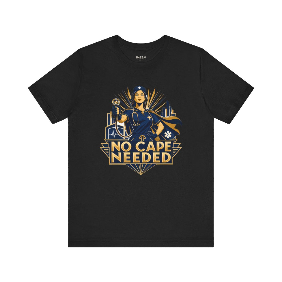 Emergency Room Nurse T-Shirt — ER Nurse Superhero — t-shirt design