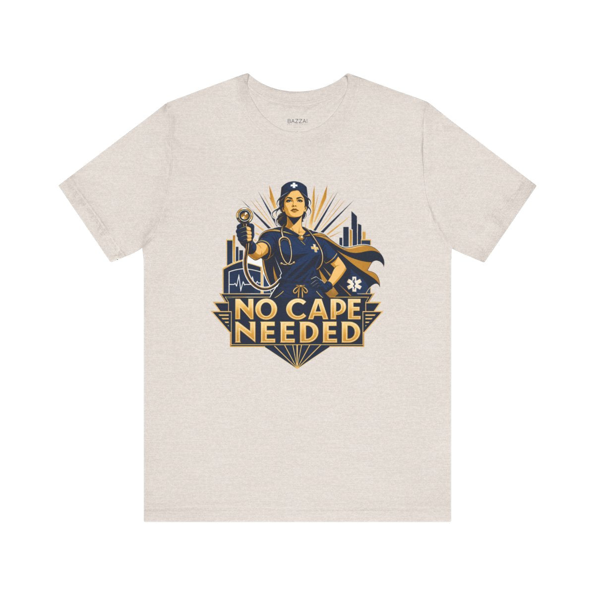 Emergency Room Nurse T-Shirt — ER Nurse Superhero — t-shirt design