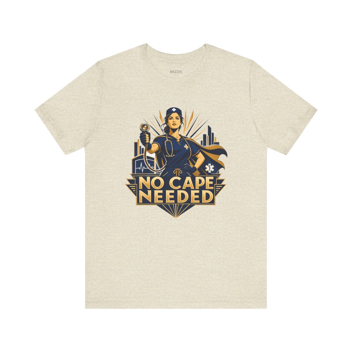 Emergency Room Nurse T-Shirt — ER Nurse Superhero — t-shirt design