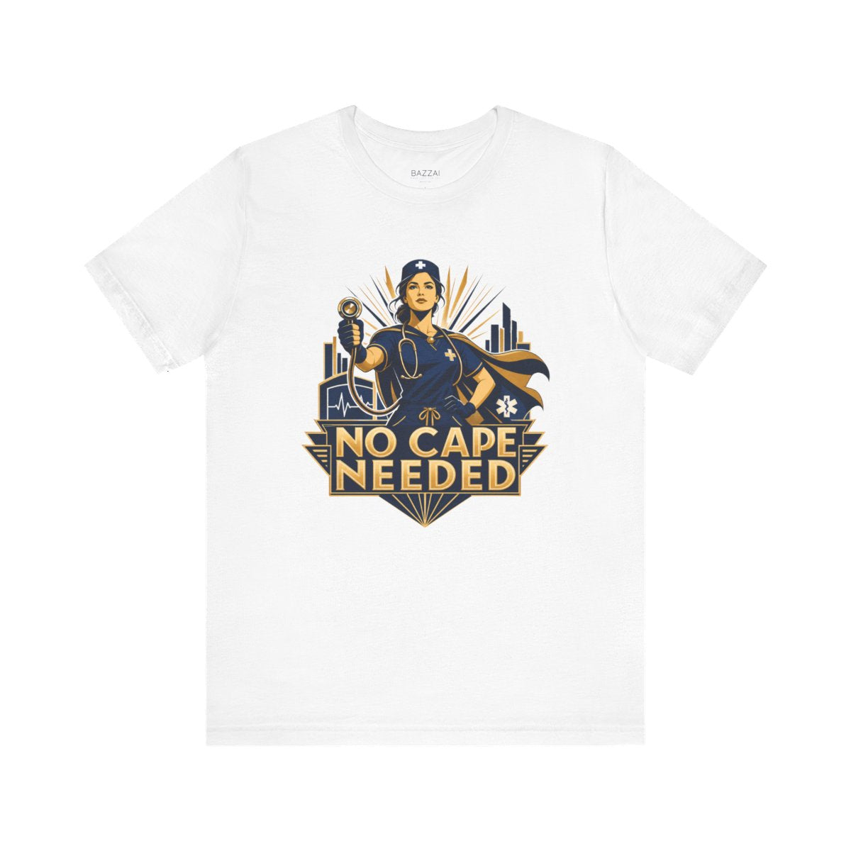 Emergency Room Nurse T-Shirt — ER Nurse Superhero — t-shirt design