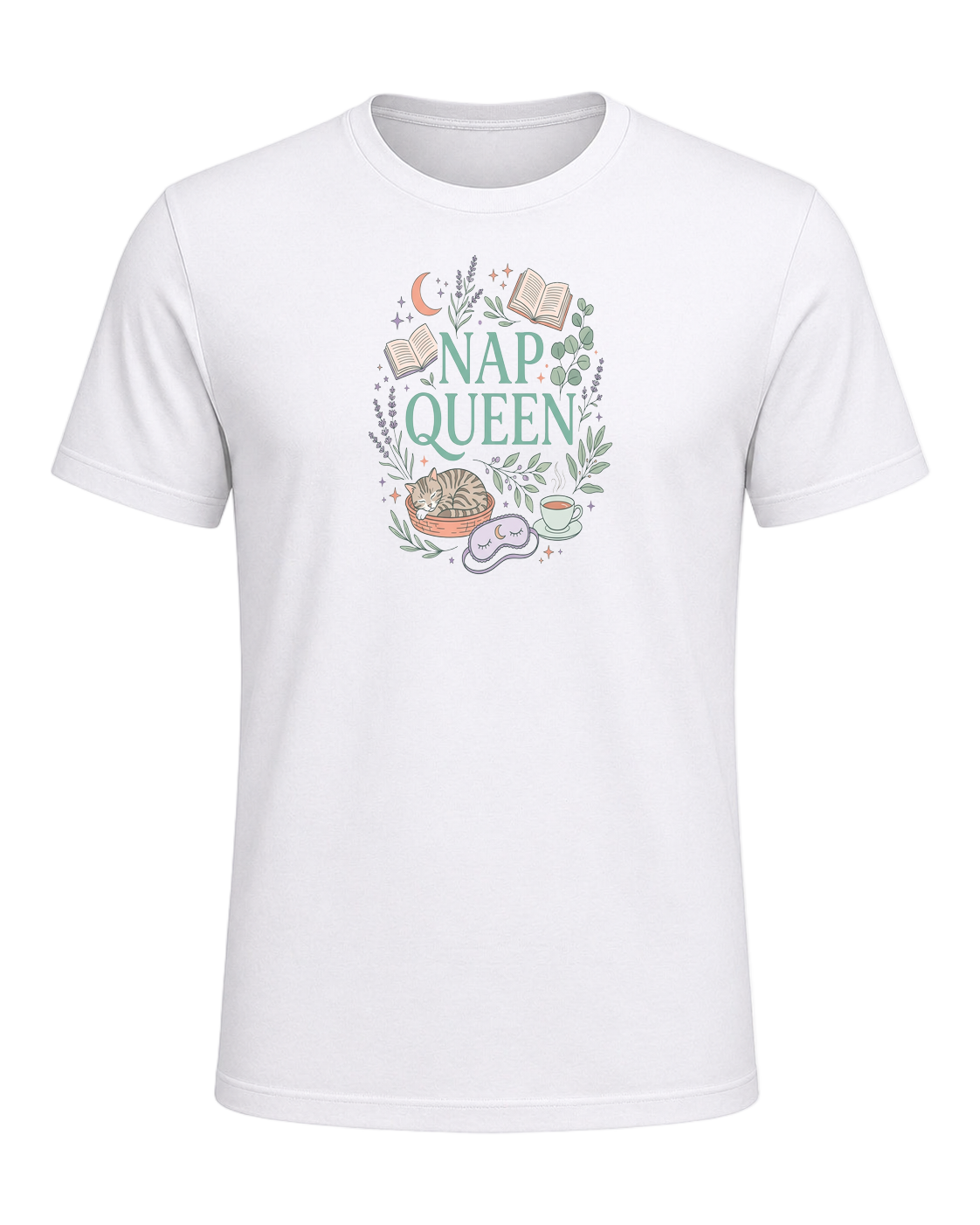 NAP QUEEN — White