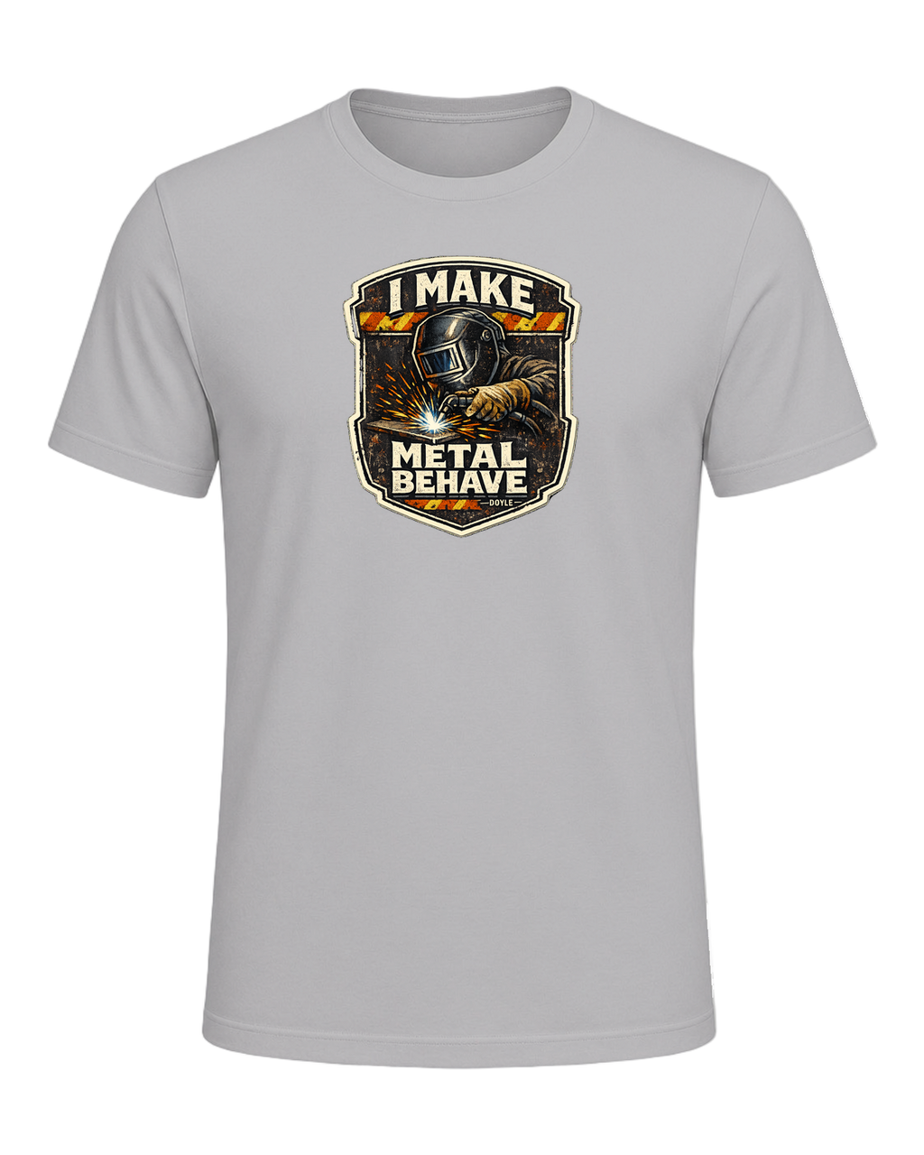 I Make Metal Behave Tee — Athletic Heather