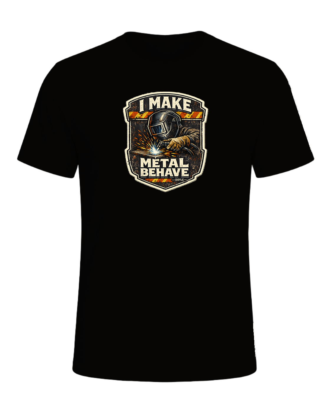 I Make Metal Behave Tee — Black Heather