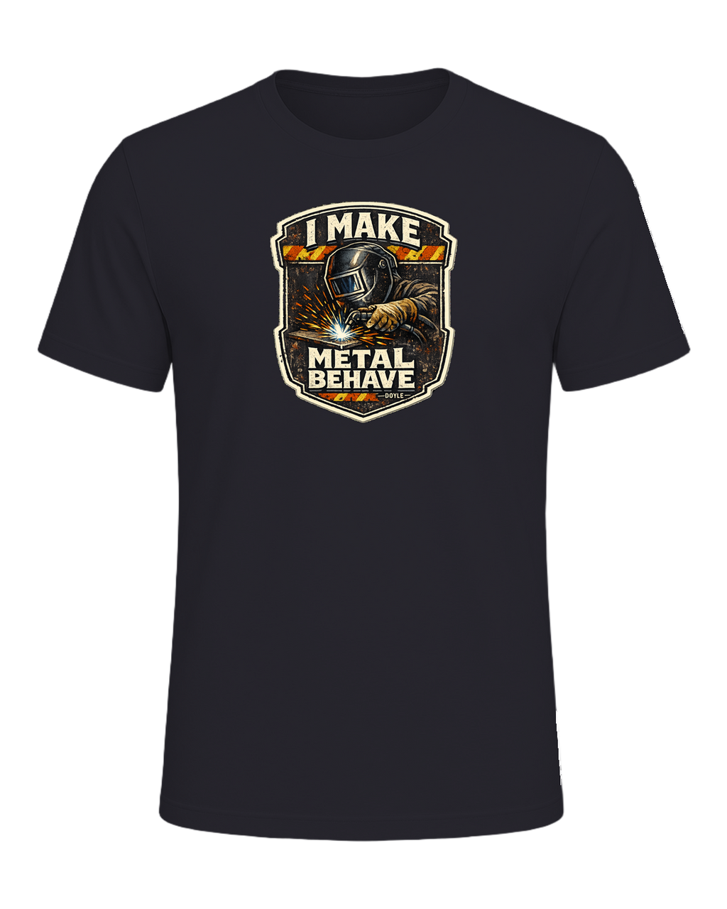 I Make Metal Behave Tee — Dark Grey