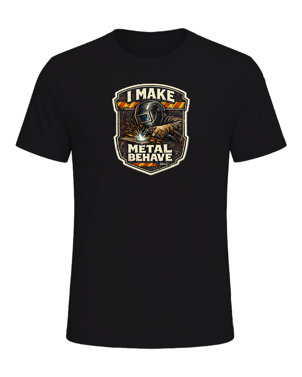 I Make Metal Behave Tee — Dark Grey Heather