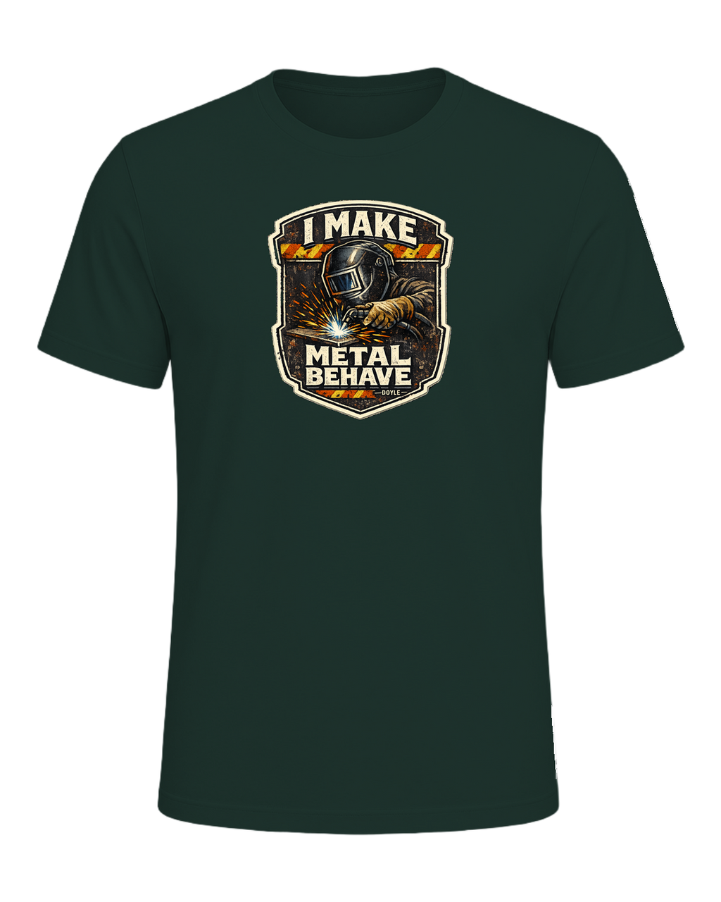 I Make Metal Behave Tee — Forest
