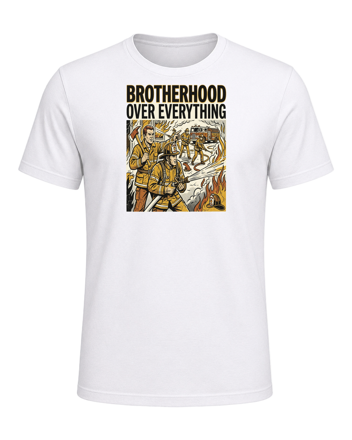 Brotherhood over everything — White