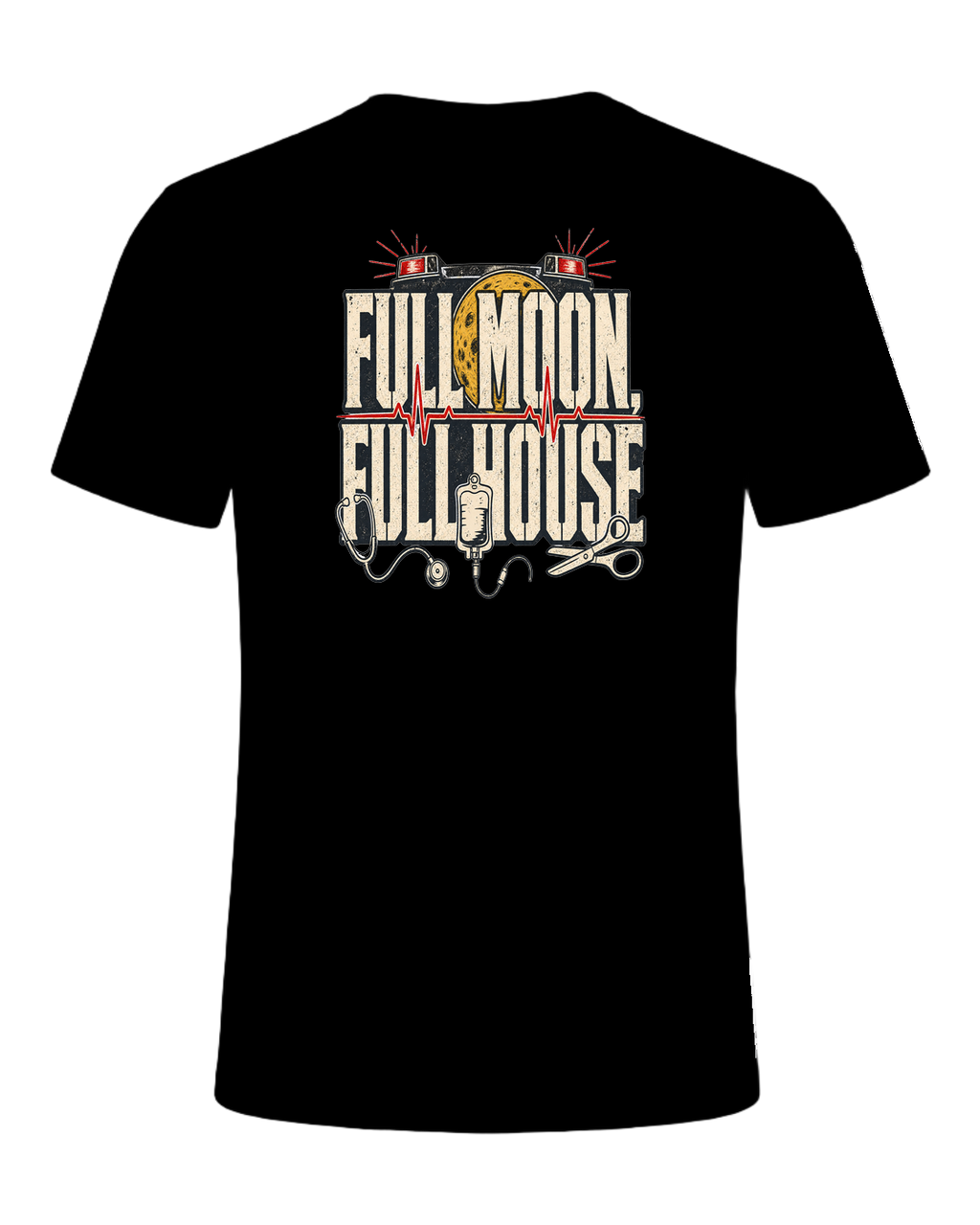 FULL MOON, FULL HOUSE — Black