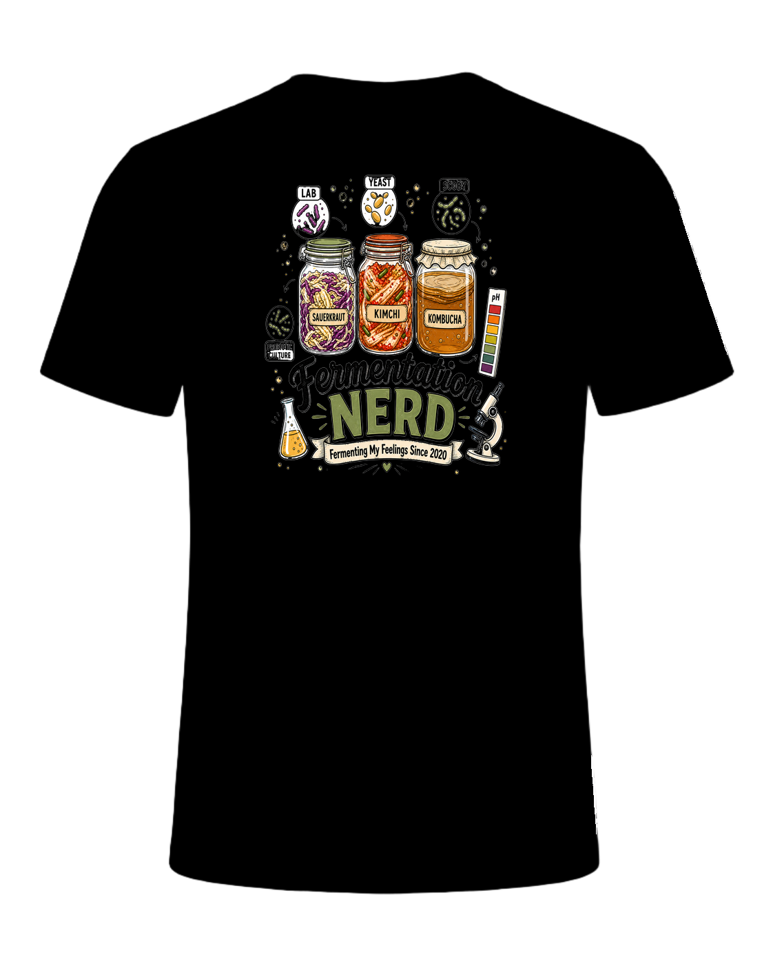 Fermentation Nerd — Black