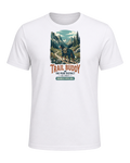 Bernese Mountain Dog Hiking — White