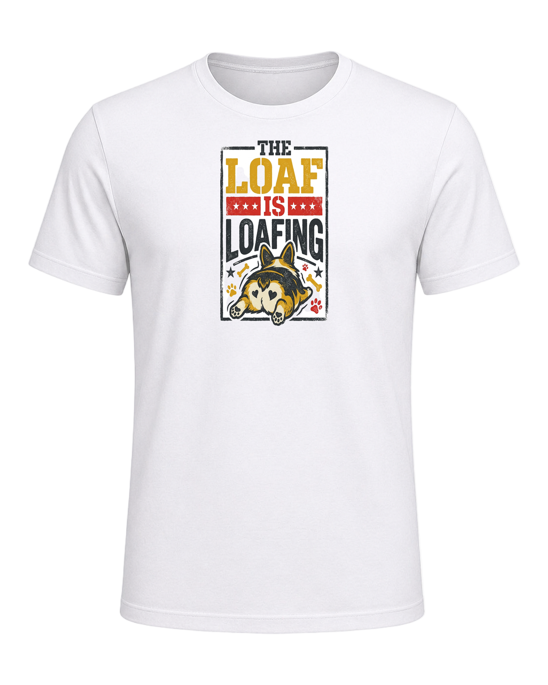 The Loaf Is Loafing — White
