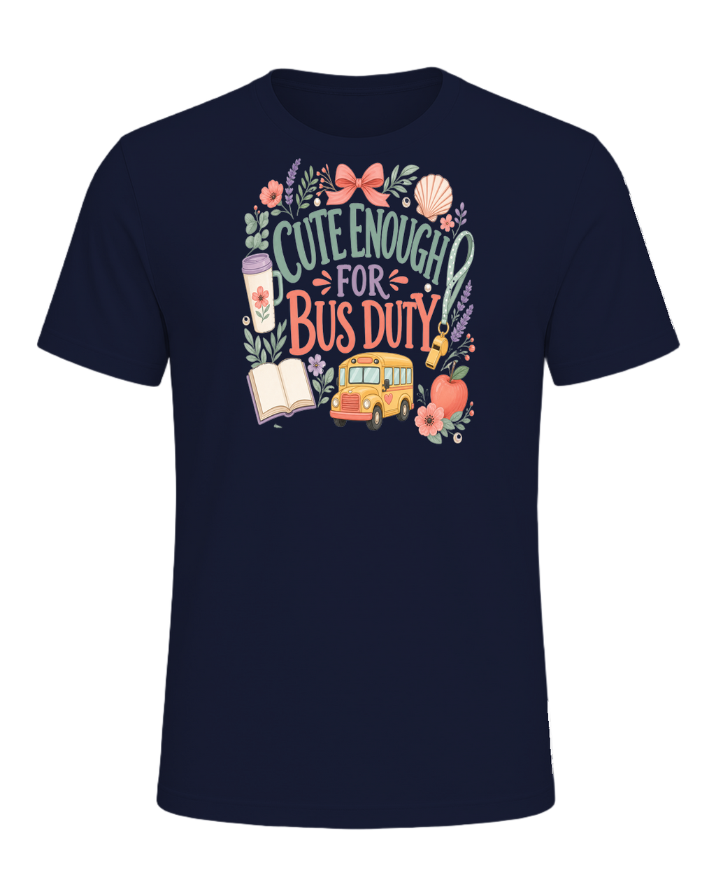 CUTE ENOUGH FOR BUS DUTY — Navy