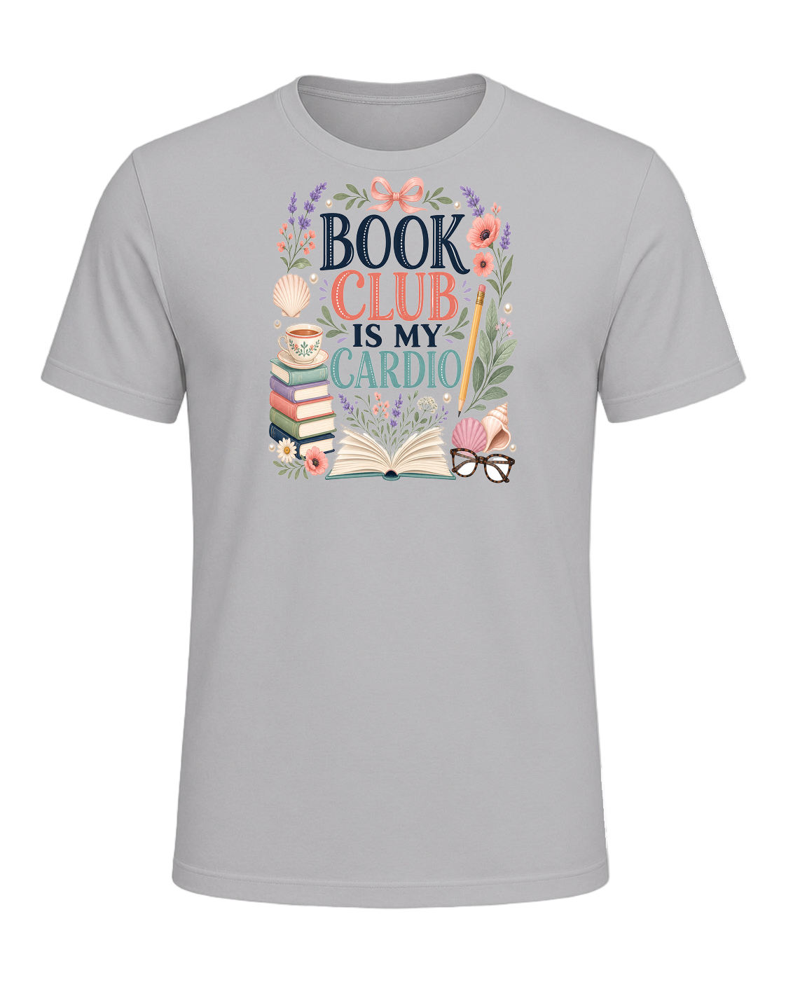 BOOK CLUB IS MY CARDIO — Athletic Heather