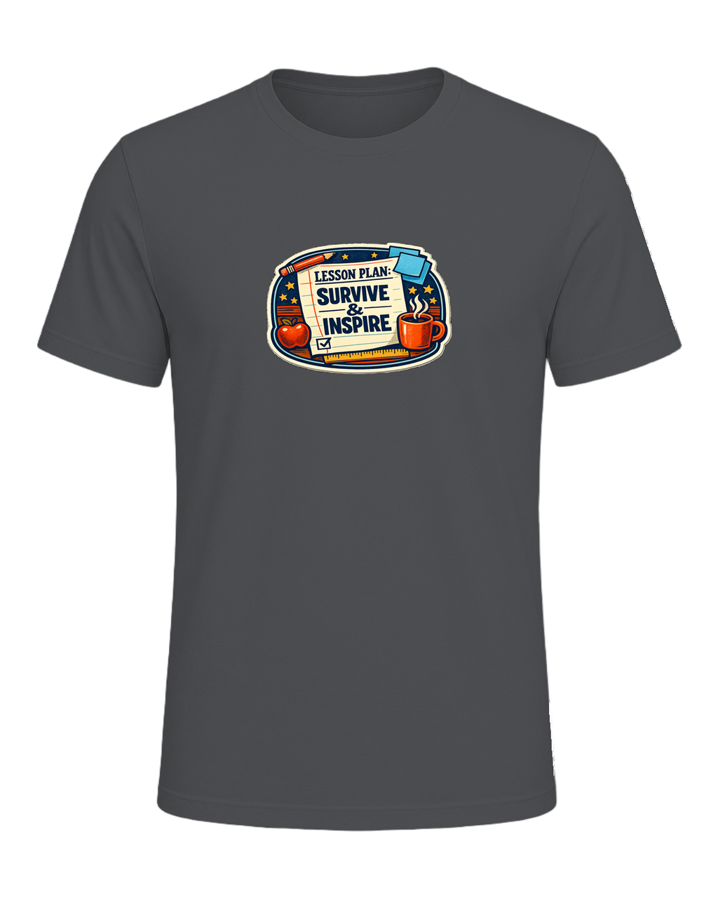 Lesson Plan: Survive & Inspire Tee — Asphalt