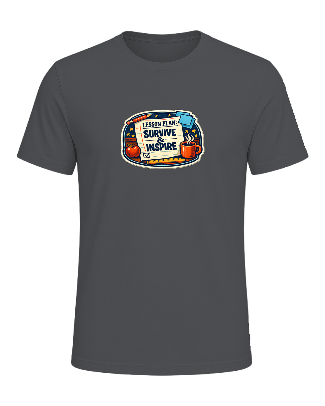 Lesson Plan: Survive & Inspire Tee — Asphalt