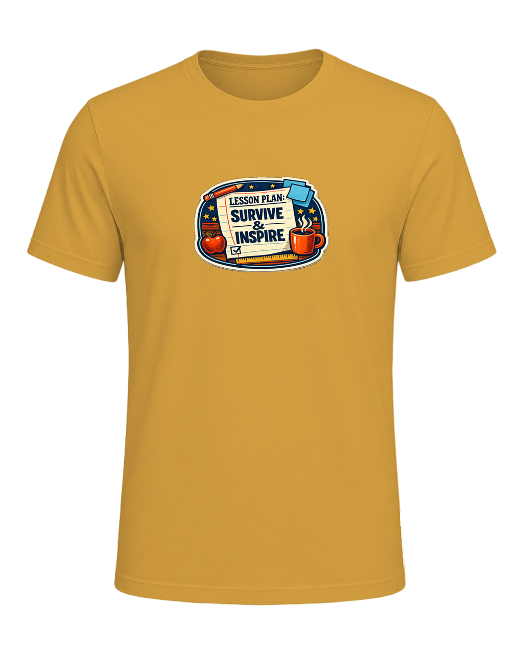 Lesson Plan: Survive & Inspire Tee — Heather Mustard