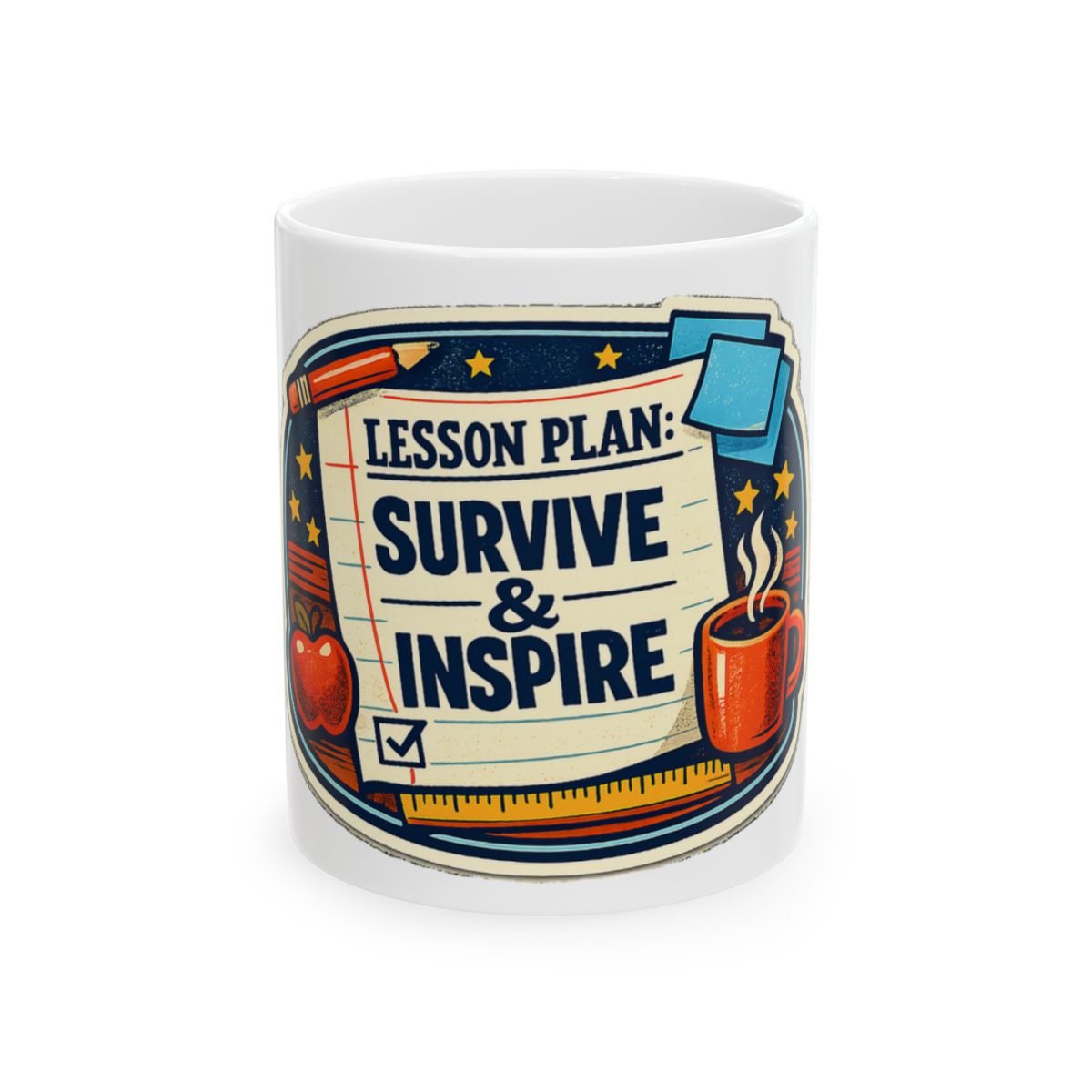 Lesson Plan: Survive & Inspire Tee Mug