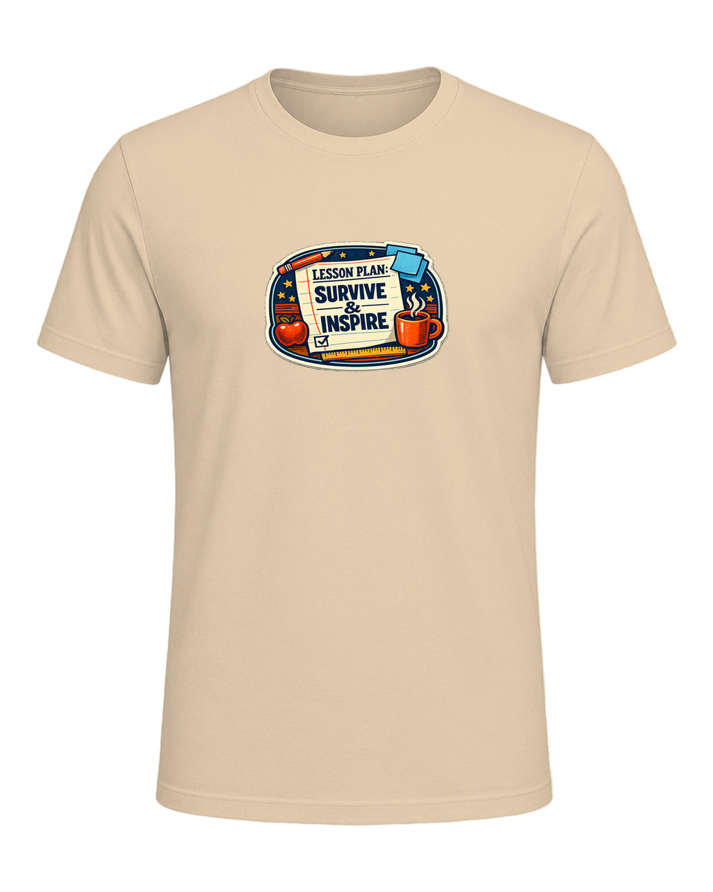 Lesson Plan: Survive & Inspire Tee — Soft Cream