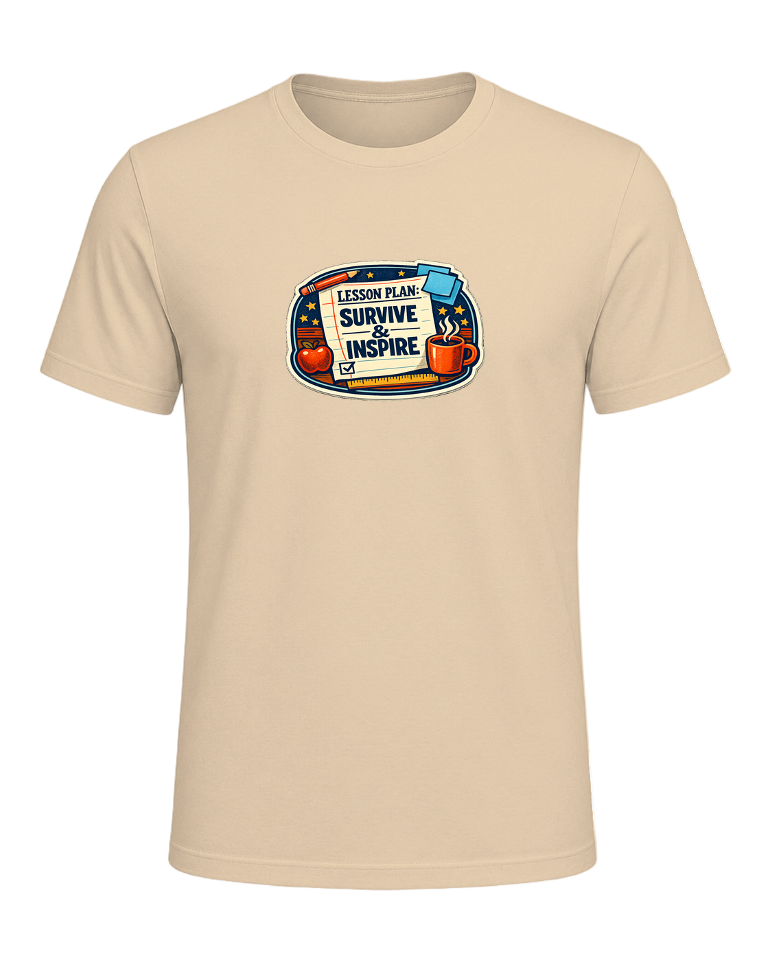 Lesson Plan: Survive & Inspire Tee — Soft Cream