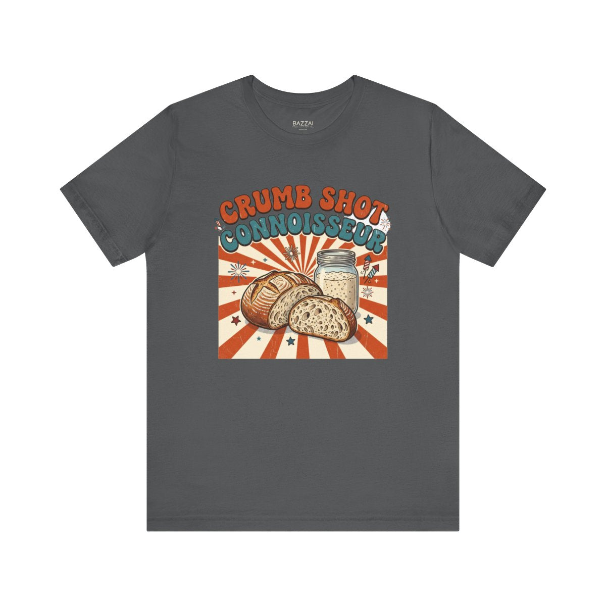 Sourdough Baker T-Shirt — Crumb Shot Connoisseur — t-shirt design