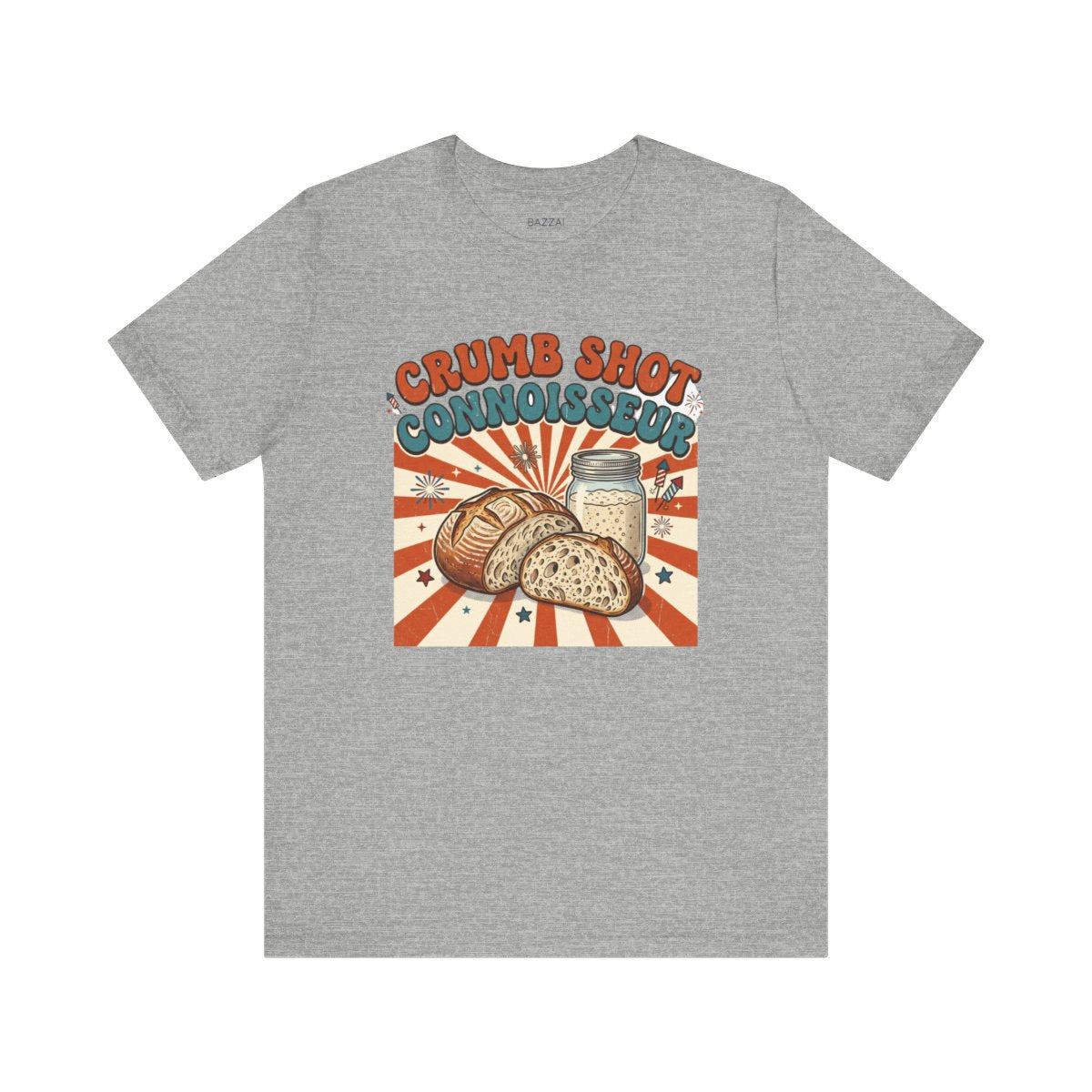 Sourdough Baker T-Shirt — Crumb Shot Connoisseur — t-shirt design
