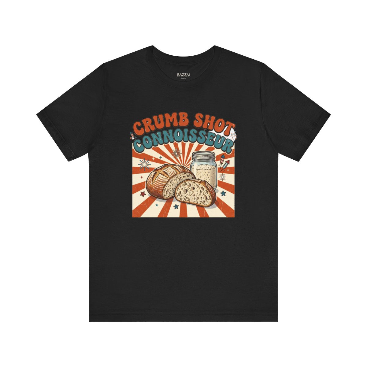 Sourdough Baker T-Shirt — Crumb Shot Connoisseur — t-shirt design