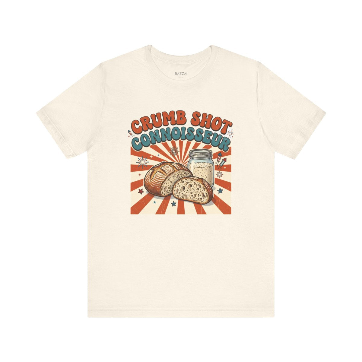 Sourdough Baker T-Shirt — Crumb Shot Connoisseur — t-shirt design