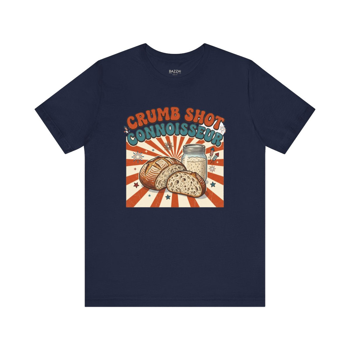 Sourdough Baker T-Shirt — Crumb Shot Connoisseur — t-shirt design